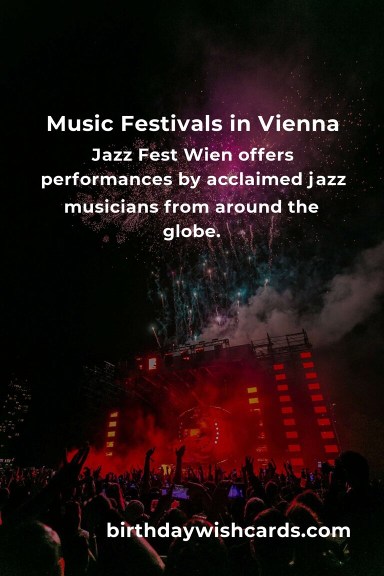 Upcoming Music Festivals in Vienna for 2025: A Melodic Journey Awaits