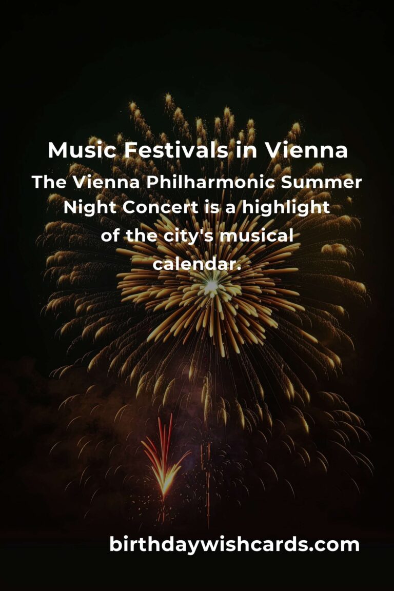 Upcoming Music Festivals in Vienna for 2025: A Melodic Journey Awaits