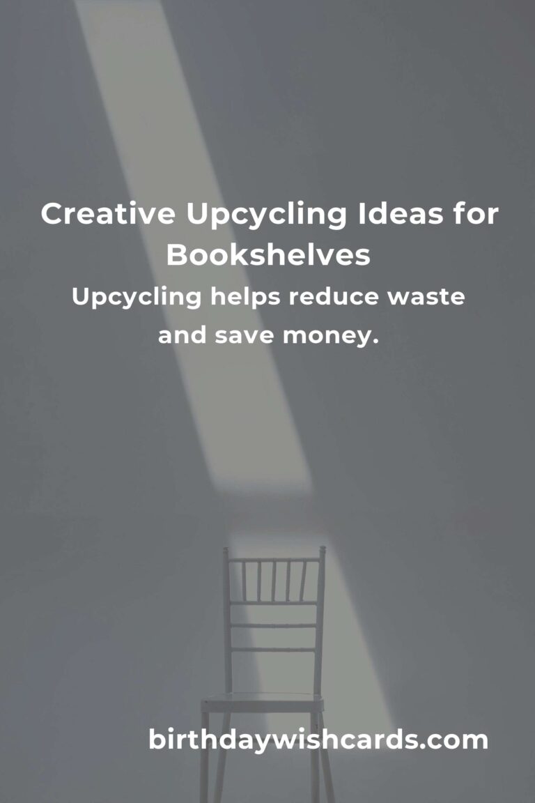 Upcycle Your Old Furniture: Bookshelf Edition for a Stylish Home