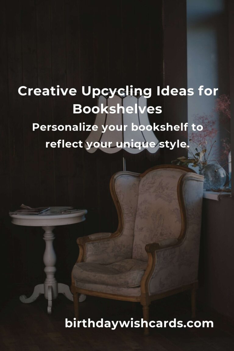 Upcycle Your Old Furniture: Bookshelf Edition for a Stylish Home