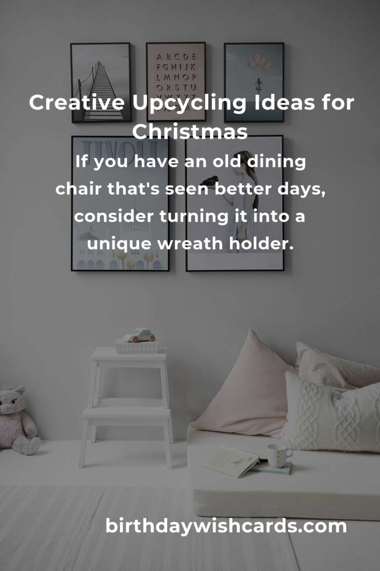 Upcycle Your Old Furniture: Christmas Decorations Edition