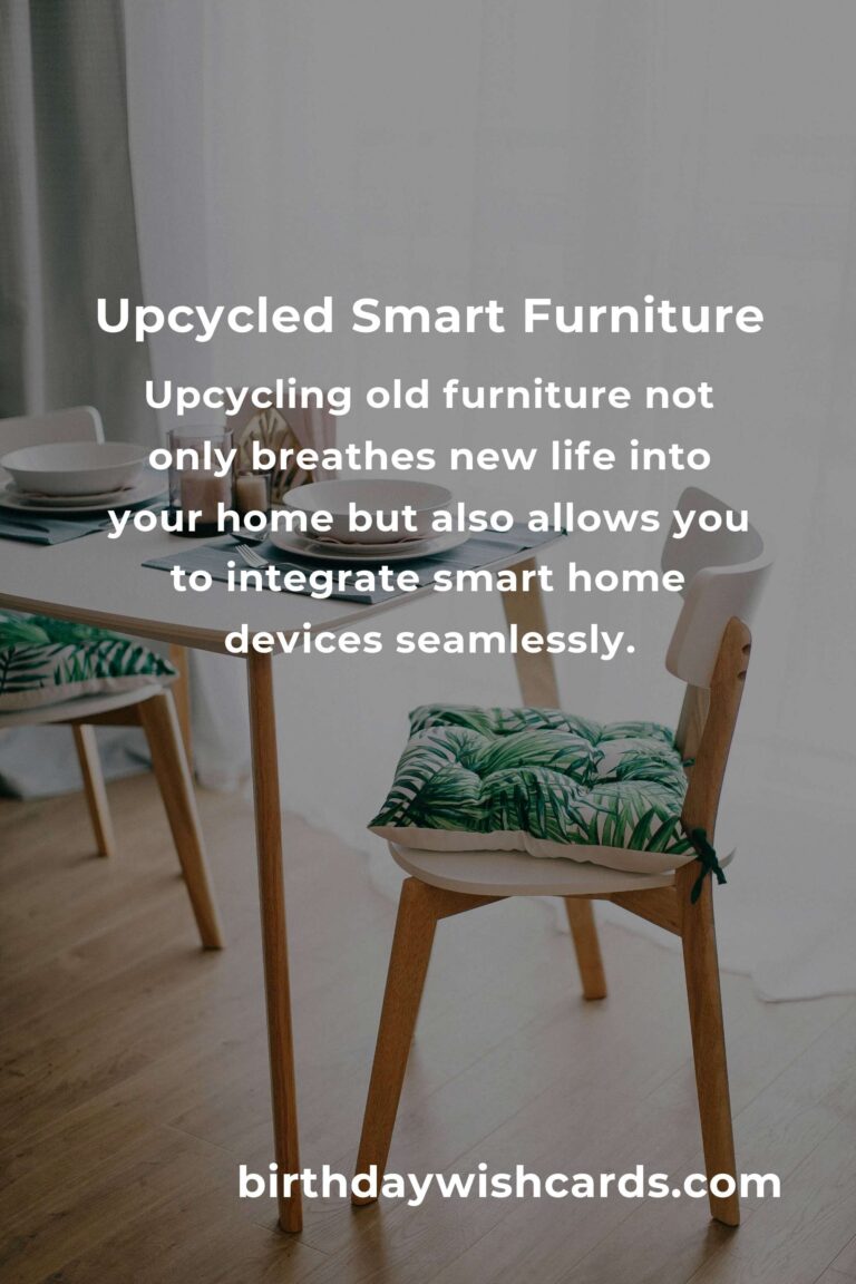 Upcycle Your Old Furniture: Smart Home Devices Edition