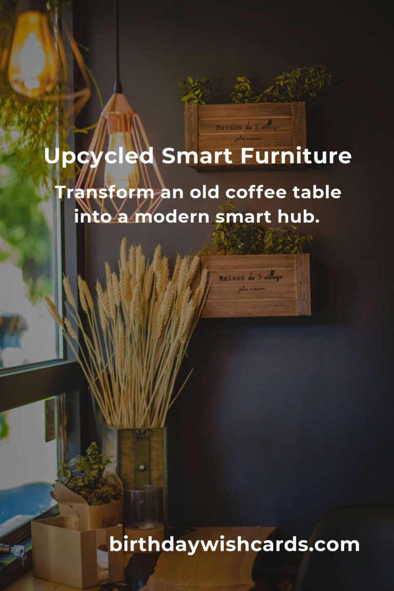 Upcycle Your Old Furniture: Smart Home Devices Edition