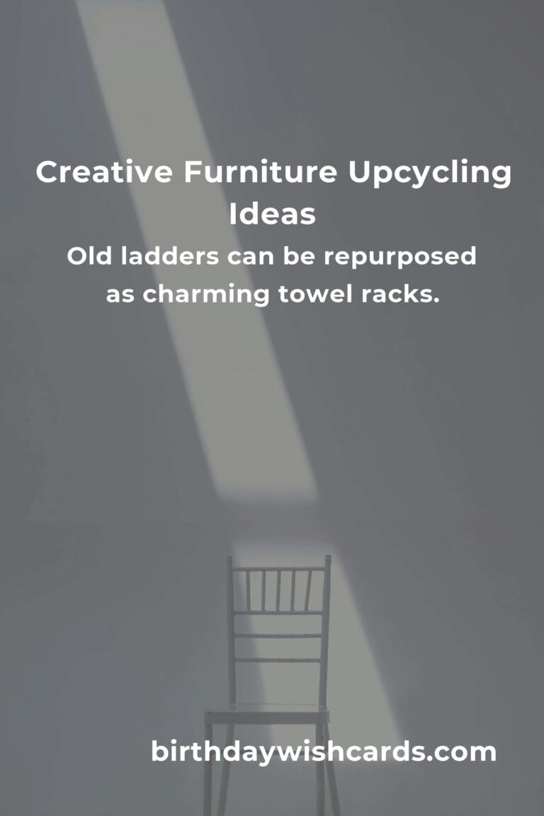 Upcycle Your Old Furniture: Transform Your Bathroom with Creative Renovations