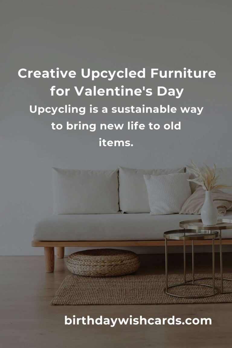 Upcycle Your Old Furniture: Valentine's Day Crafts Edition