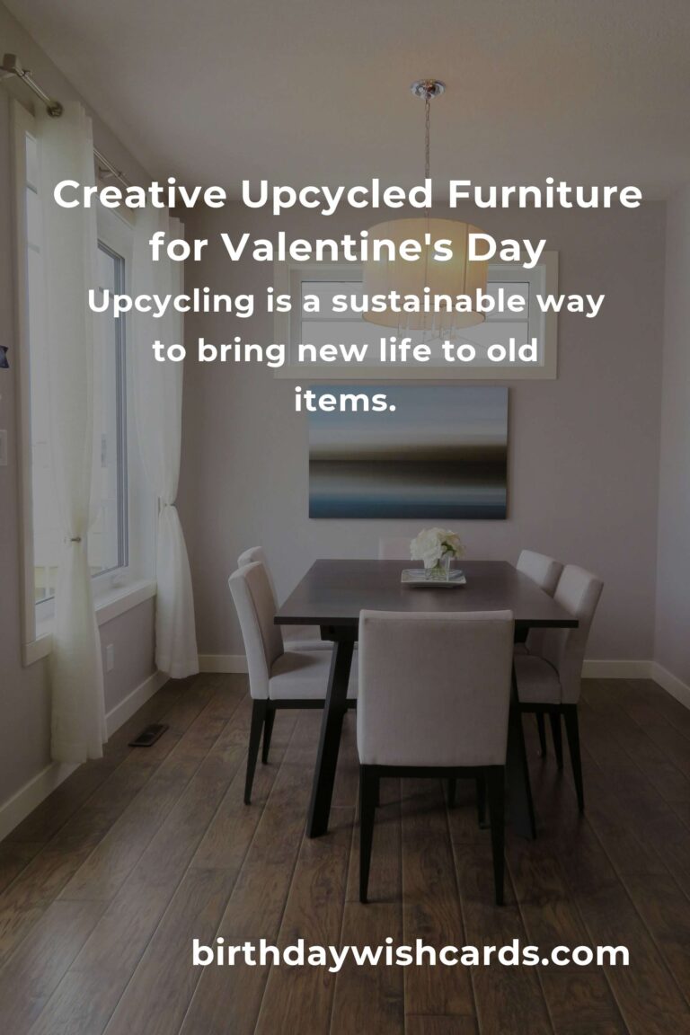 Upcycle Your Old Furniture: Valentine's Day Crafts Edition