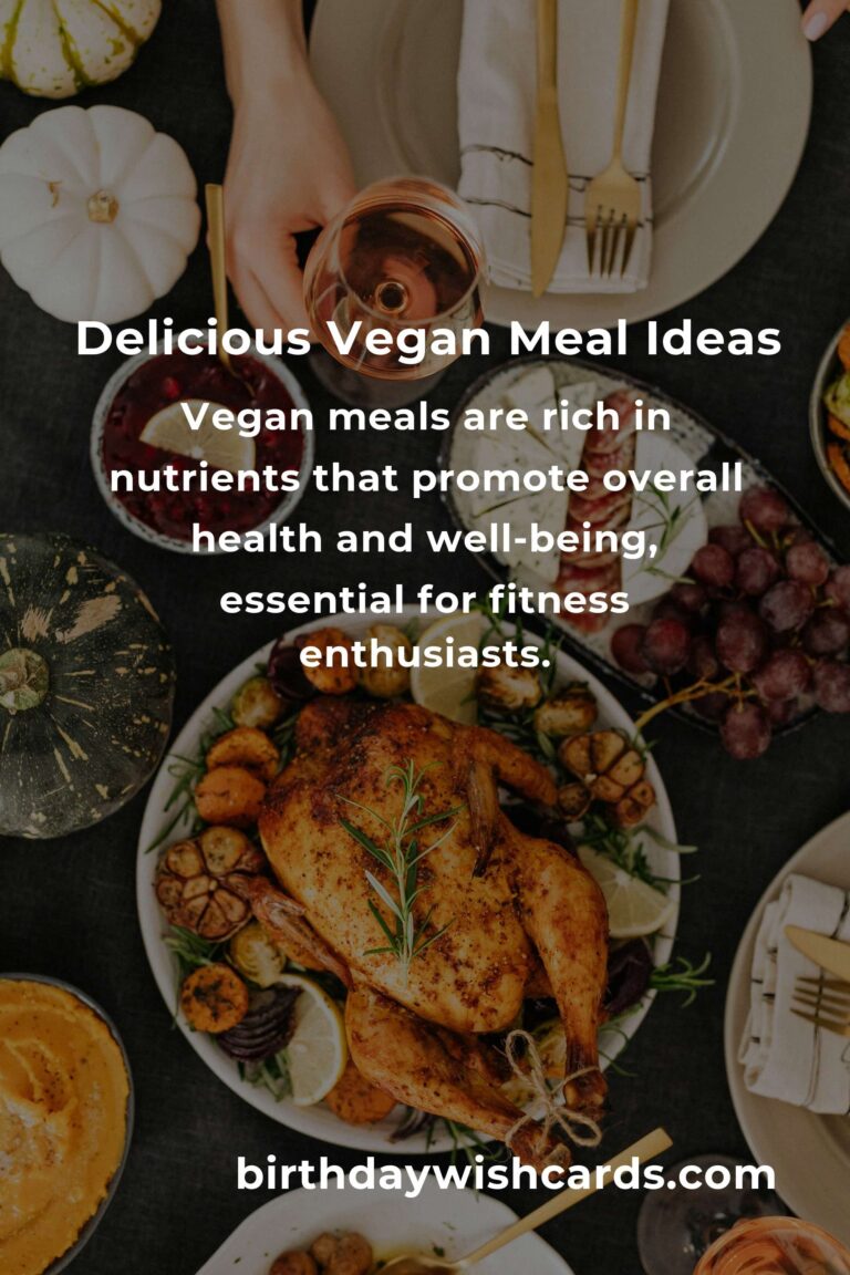 Vegan Meals for Fitness Enthusiasts: Complete Guide