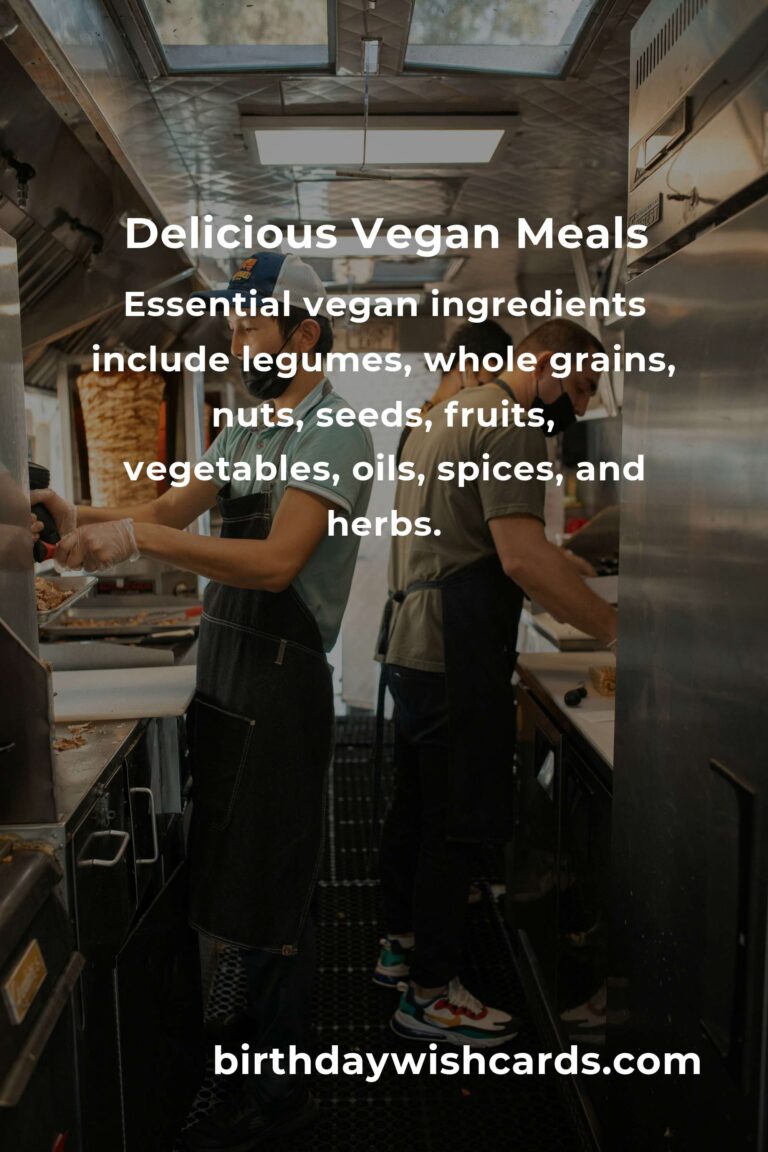Vegan Meals for Food Lovers: A Complete Guide to Delicious Plant-Based Eating