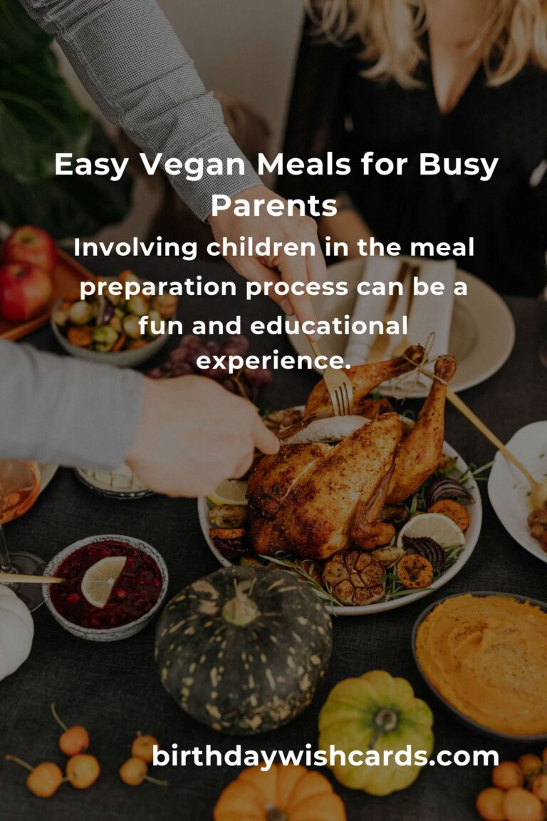 Vegan Meals for Single Parents: A Complete Guide to Easy and Nutritious Cooking