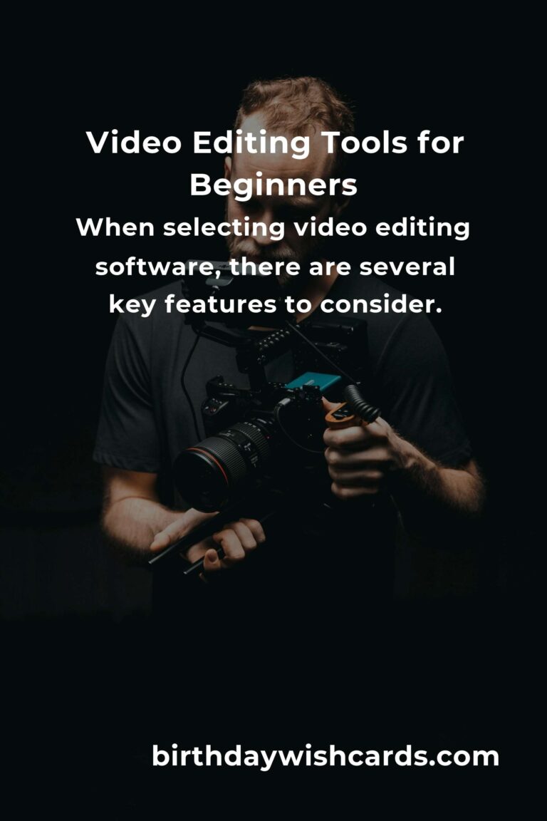 Video Editing: Essential Guide for First-Time Buyers