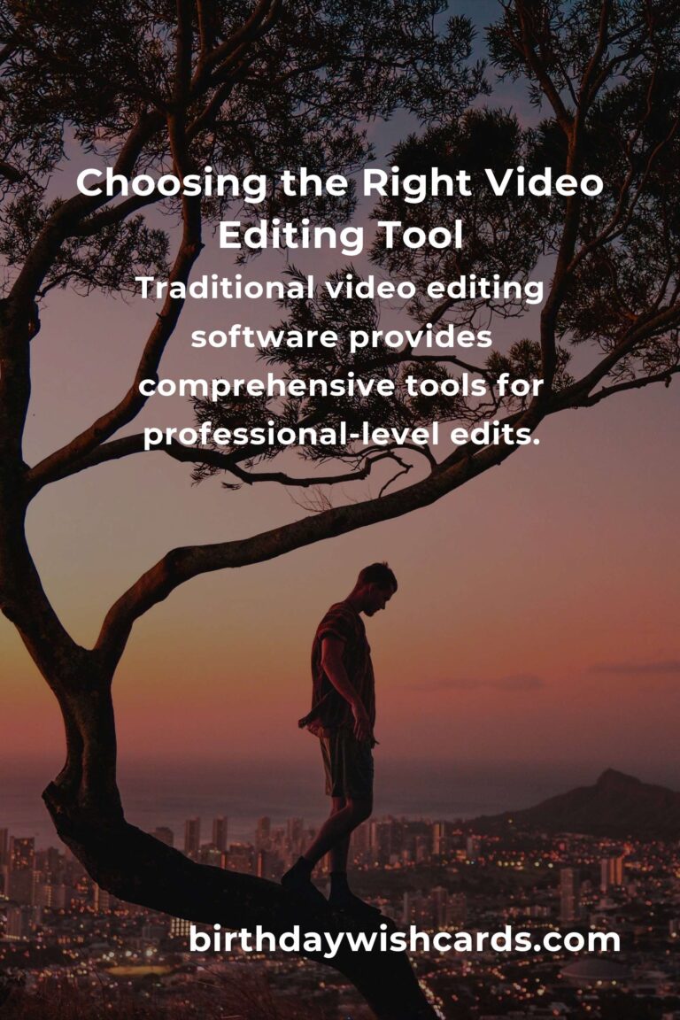 Video Editing vs Alternatives: Which is Better for Your Creative Projects?