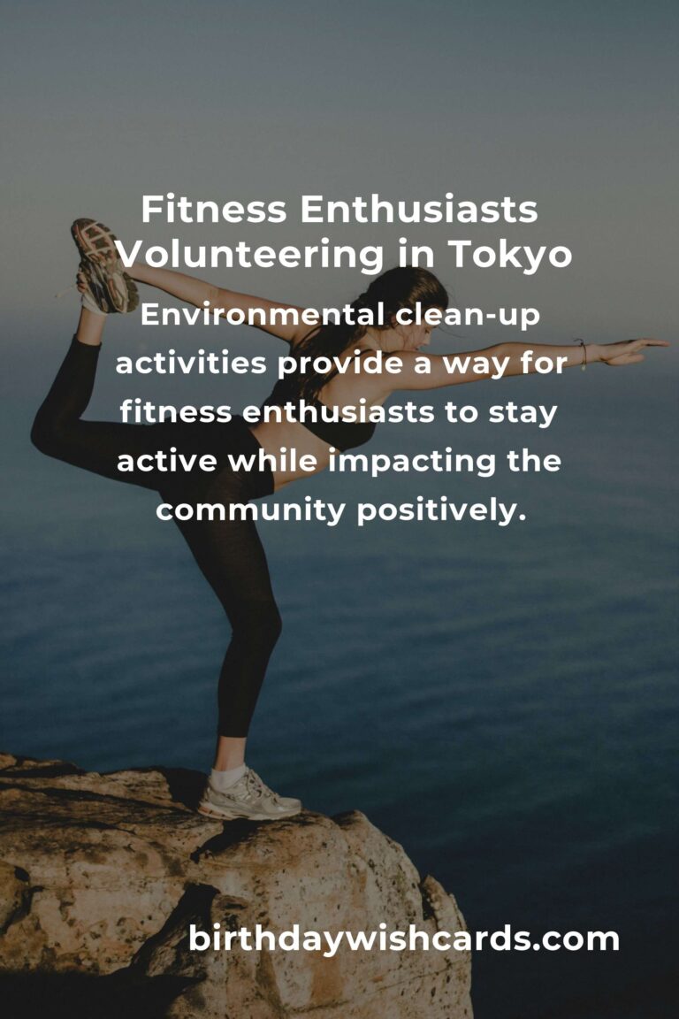 Volunteer Opportunities for Fitness Enthusiasts in Tokyo: Enhance Your Physical and Social Well-being