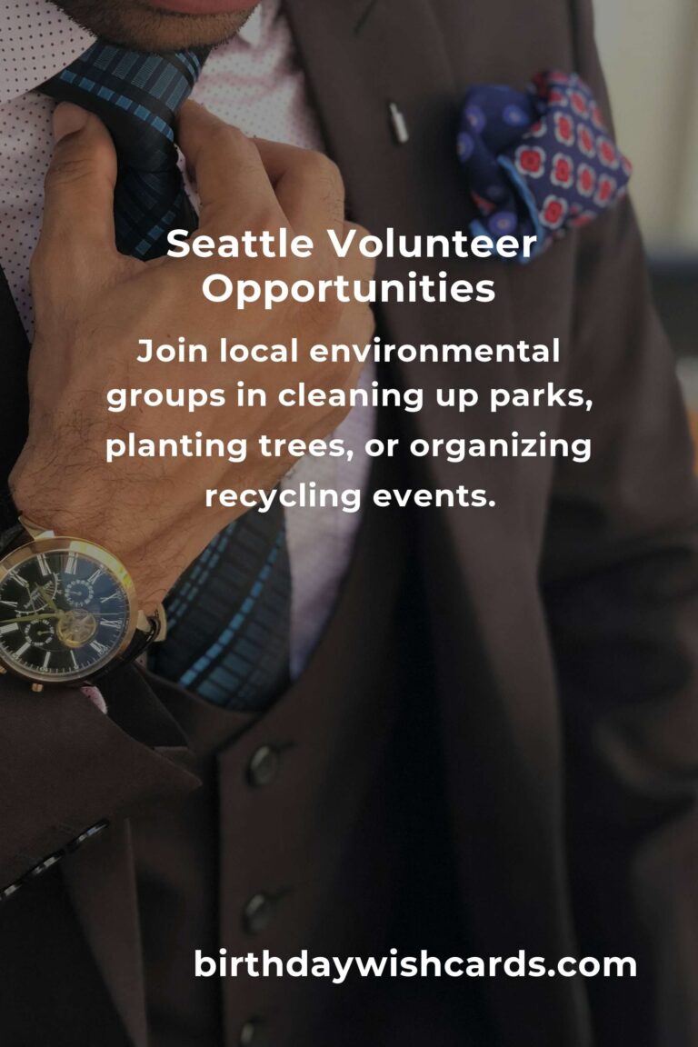 Volunteer Opportunities for Small Business Owners in Seattle