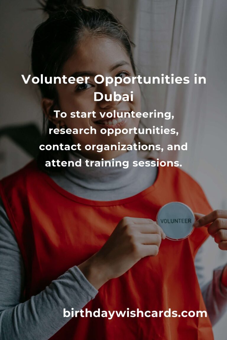 Volunteer Opportunities for Young Adults in Dubai: Make a Difference Today