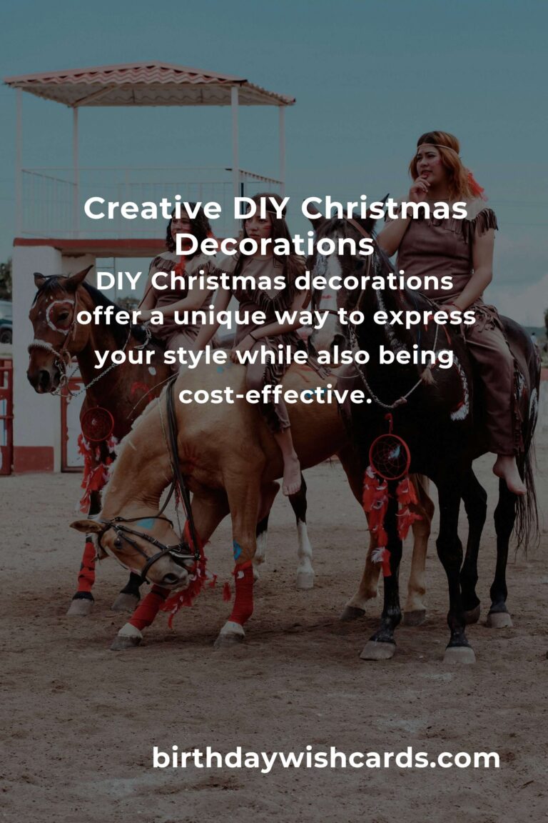 Weekend DIY: Creative Christmas Decorations for Your Home