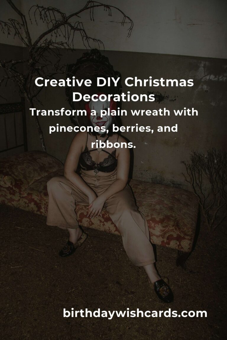 Weekend DIY: Creative Christmas Decorations for Your Home