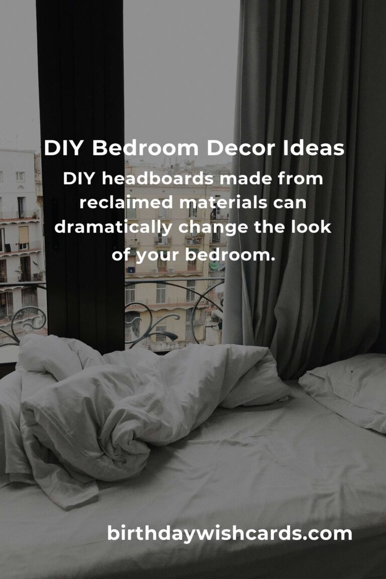 Weekend DIY: Transform Your Bedroom Decor with These Easy Projects