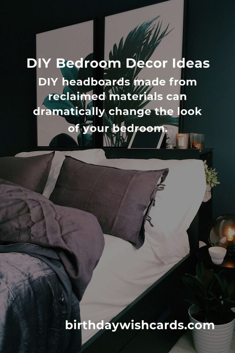 Weekend DIY: Transform Your Bedroom Decor with These Easy Projects