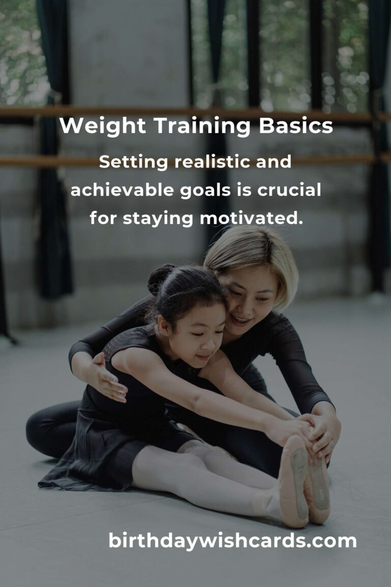 Weight Training for Fitness Enthusiasts: Getting Started