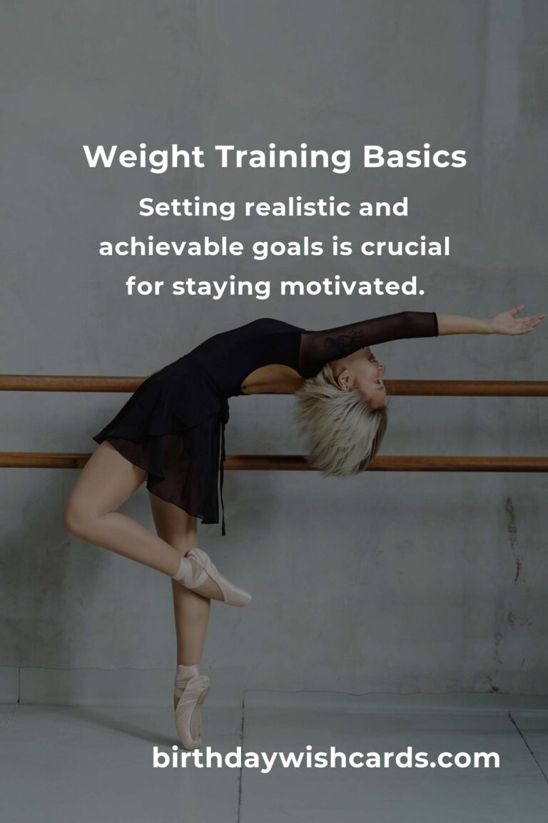 Weight Training for Fitness Enthusiasts: Getting Started
