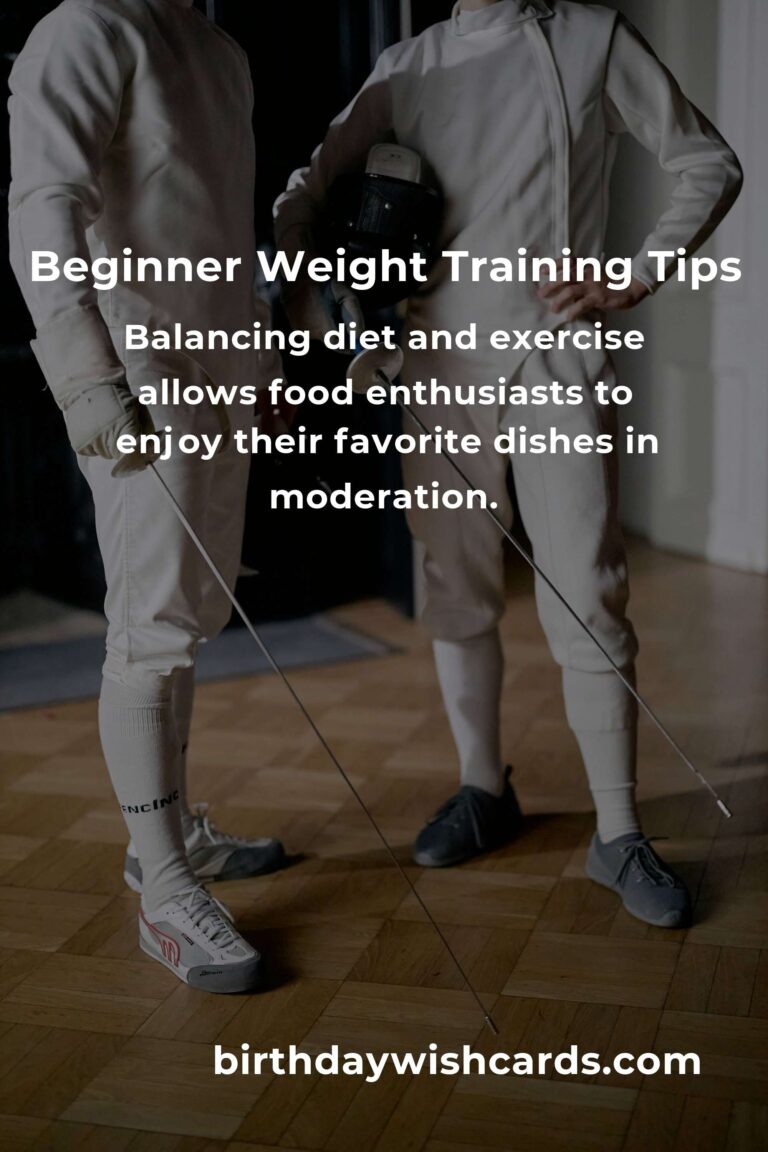 Weight Training for Food Lovers: A Beginner's Guide to Getting Started
