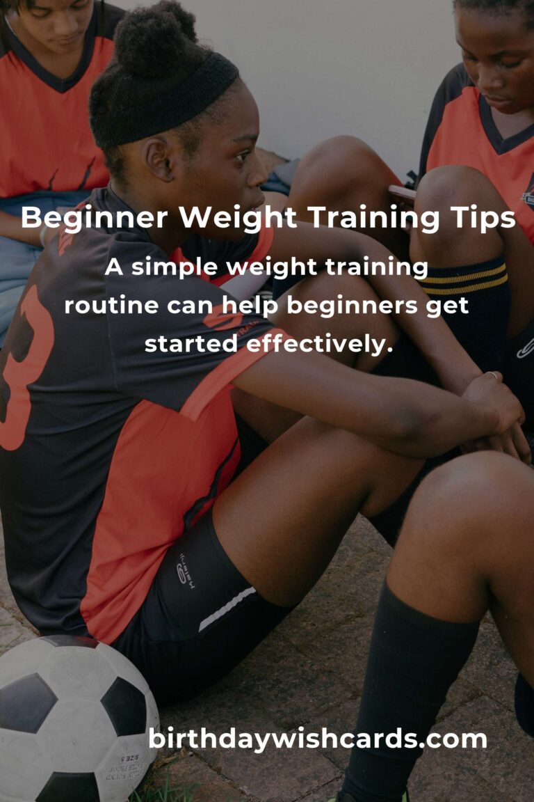 Weight Training for Food Lovers: A Beginner's Guide to Getting Started