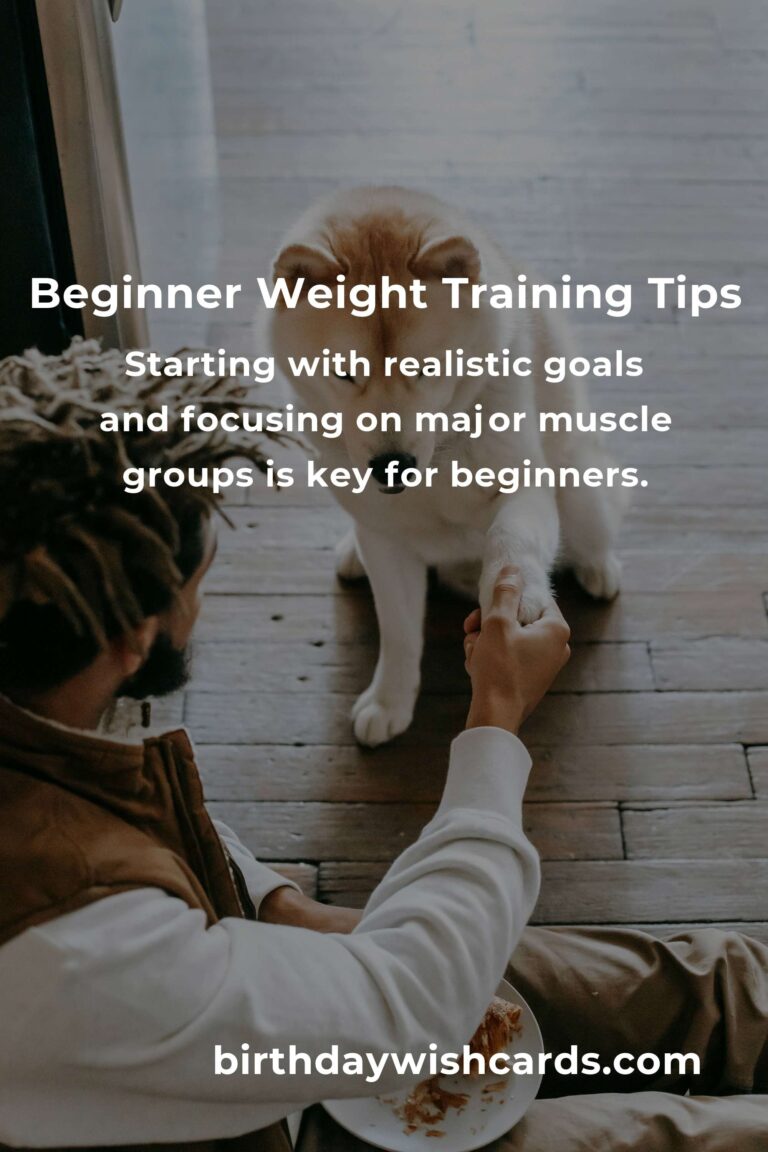 Weight Training for Food Lovers: A Beginner's Guide to Getting Started