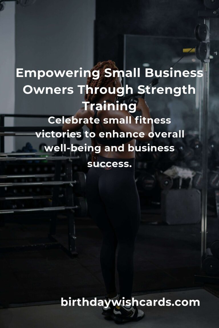 Weight Training for Small Business Owners: Building Strength in Business and Body