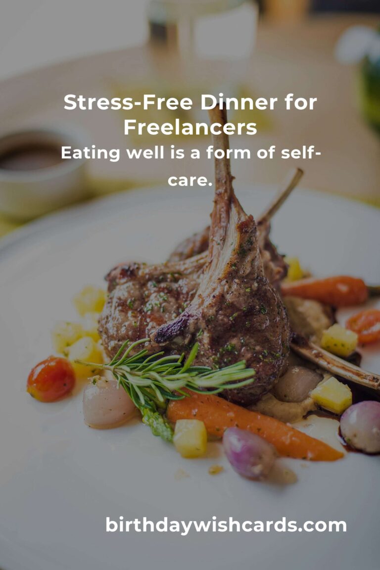 Whipping Up Comfort: Easy Dinner Ideas for Busy Freelancers