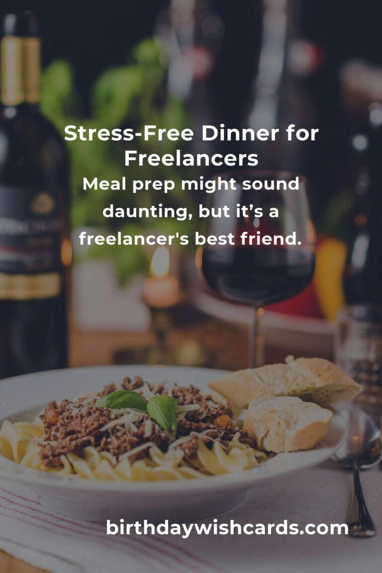 Whipping Up Comfort: Easy Dinner Ideas for Busy Freelancers