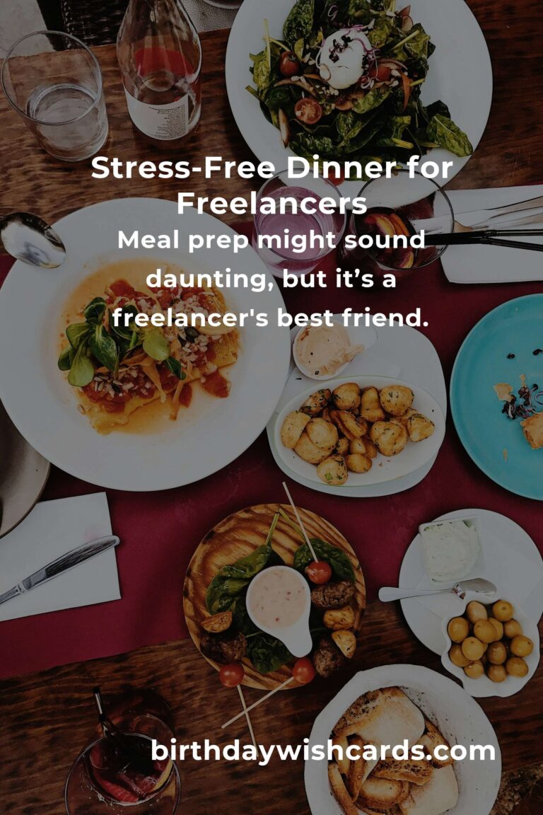 Whipping Up Comfort: Easy Dinner Ideas for Busy Freelancers