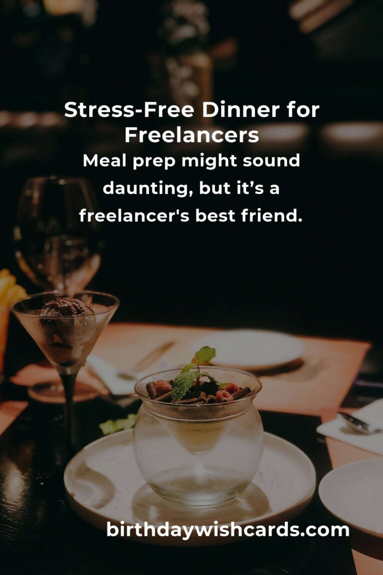 Whipping Up Comfort: Easy Dinner Ideas for Busy Freelancers