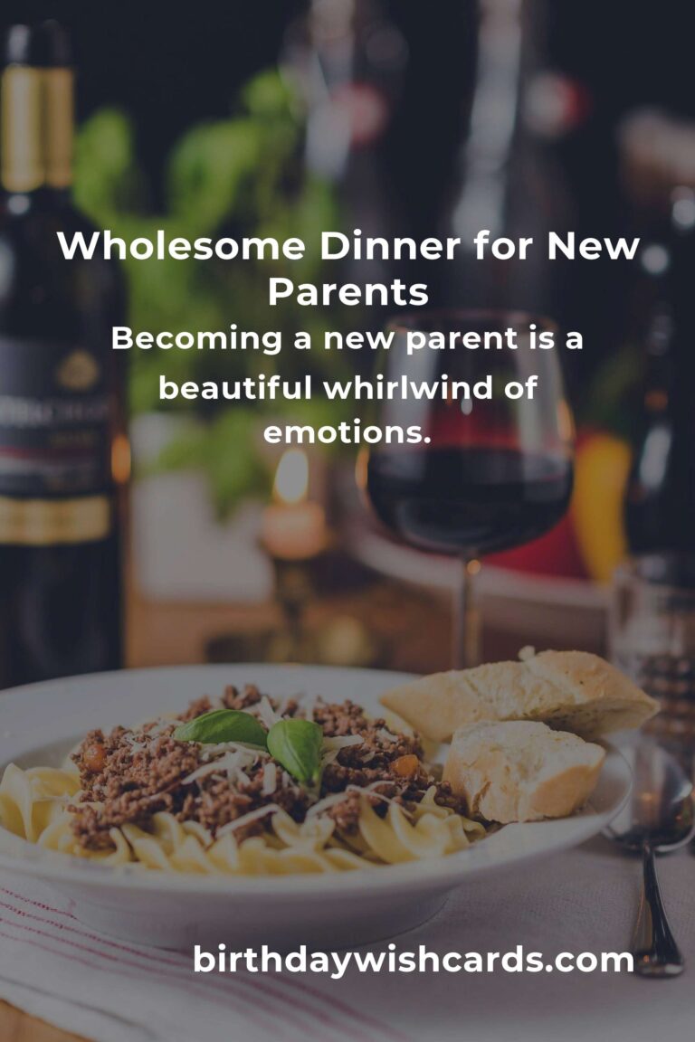 Wholesome Dinner Ideas for New Parents: Nourishing Both Body and Soul