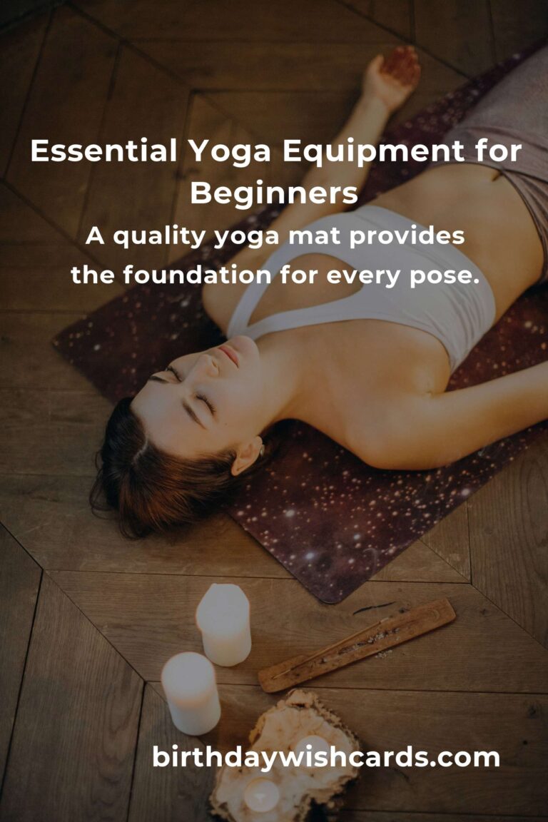 Yoga Equipment Guide for First-Time Buyers: Start Your Journey with Confidence and Joy