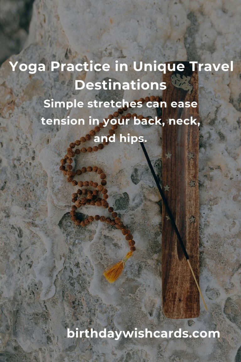 Yoga for Digital Nomads: Find Balance, Energy, and Freedom Wherever You Roam