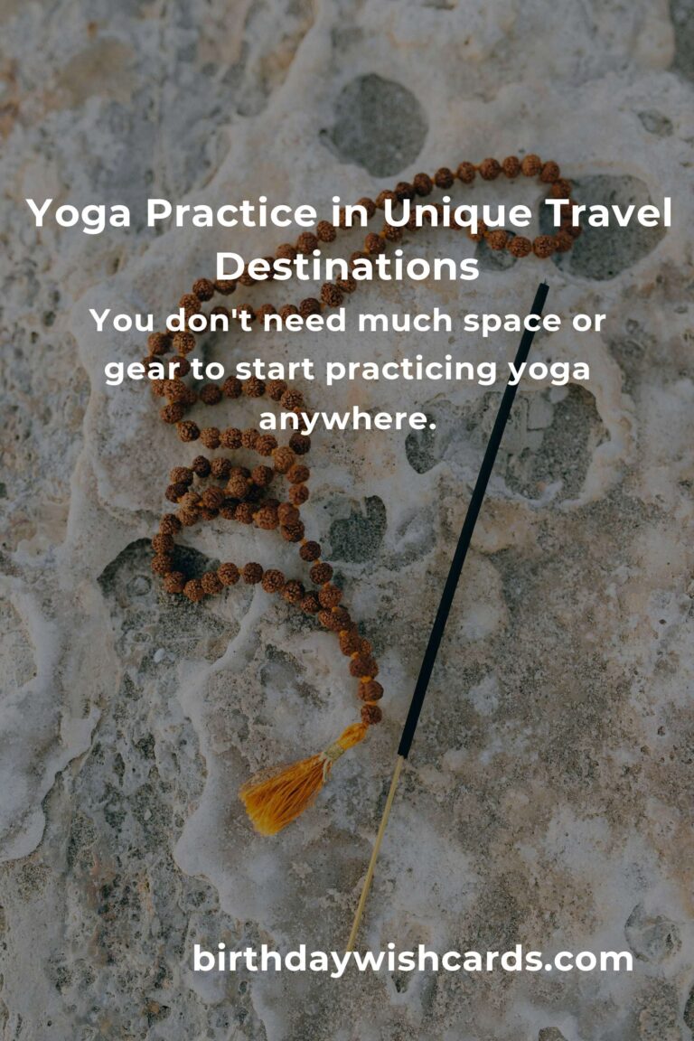 Yoga for Digital Nomads: Find Balance, Energy, and Freedom Wherever You Roam