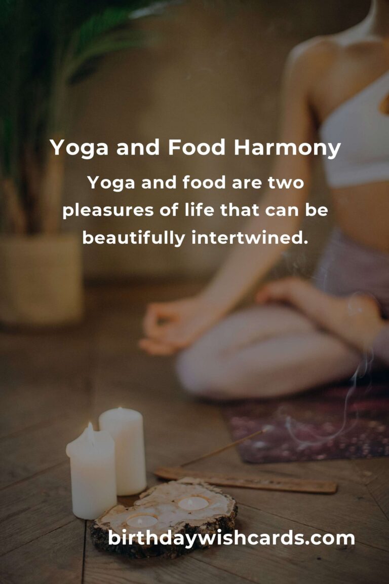 Yoga for Food Lovers: A Delicious Journey to Well-being