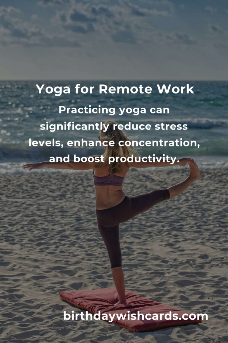 Yoga for Remote Workers: Getting Started