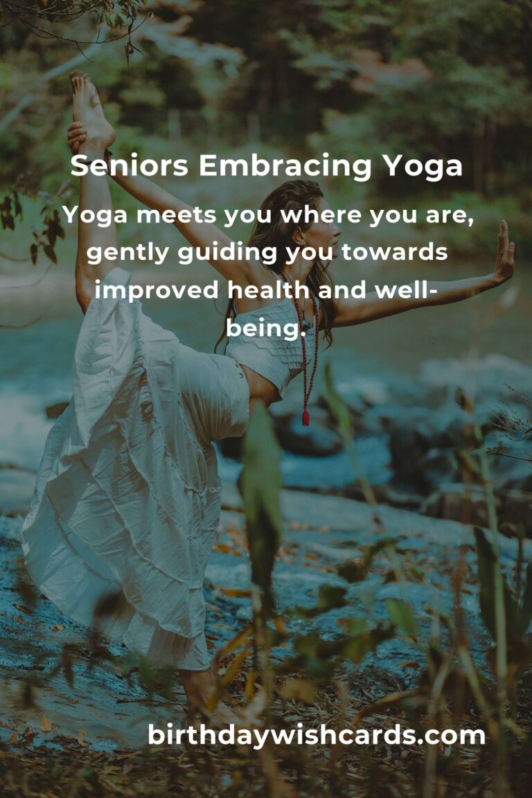 Yoga for Seniors: Embrace a Journey of Wellness and Vitality