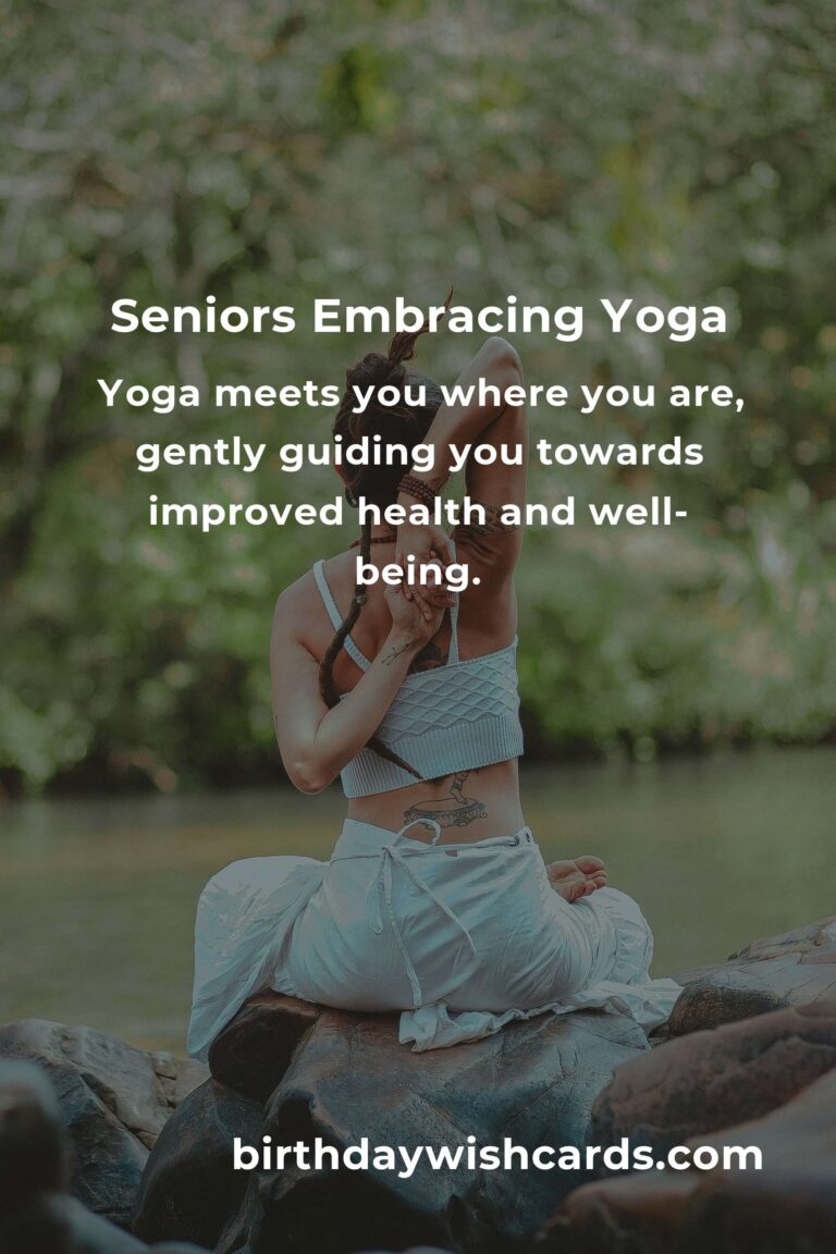 Yoga for Seniors: Embrace a Journey of Wellness and Vitality