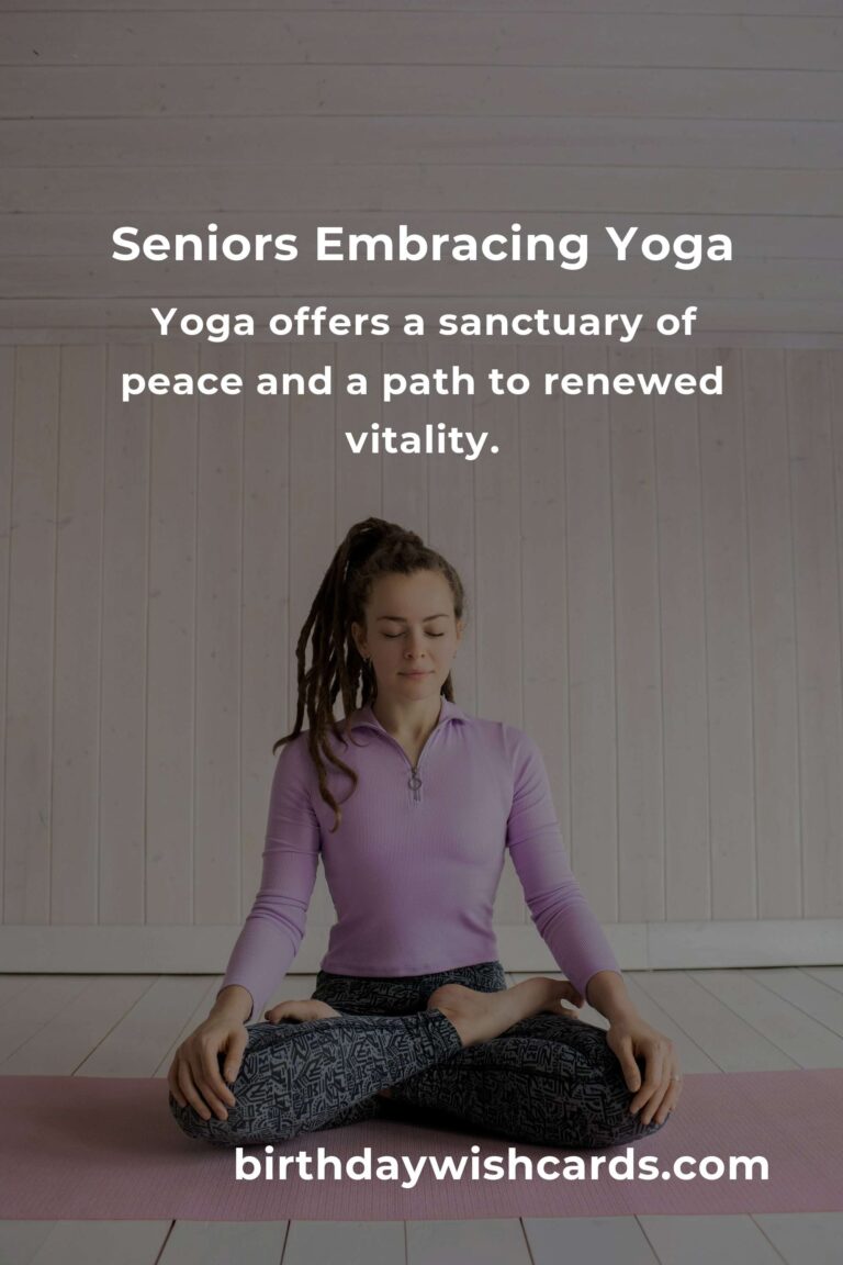 Yoga for Seniors: Embrace a Journey of Wellness and Vitality