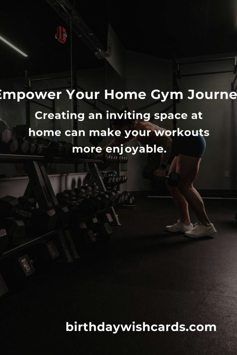 Your First Strength Training Equipment: A Heartfelt Guide to Building Your Home Gym