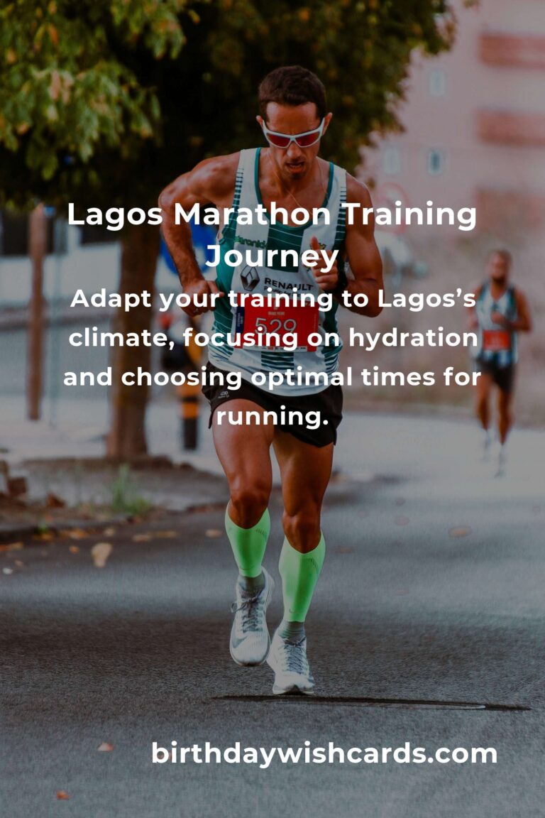 Your Heartfelt Journey: A Beginner’s Guide to Marathon Training in Lagos