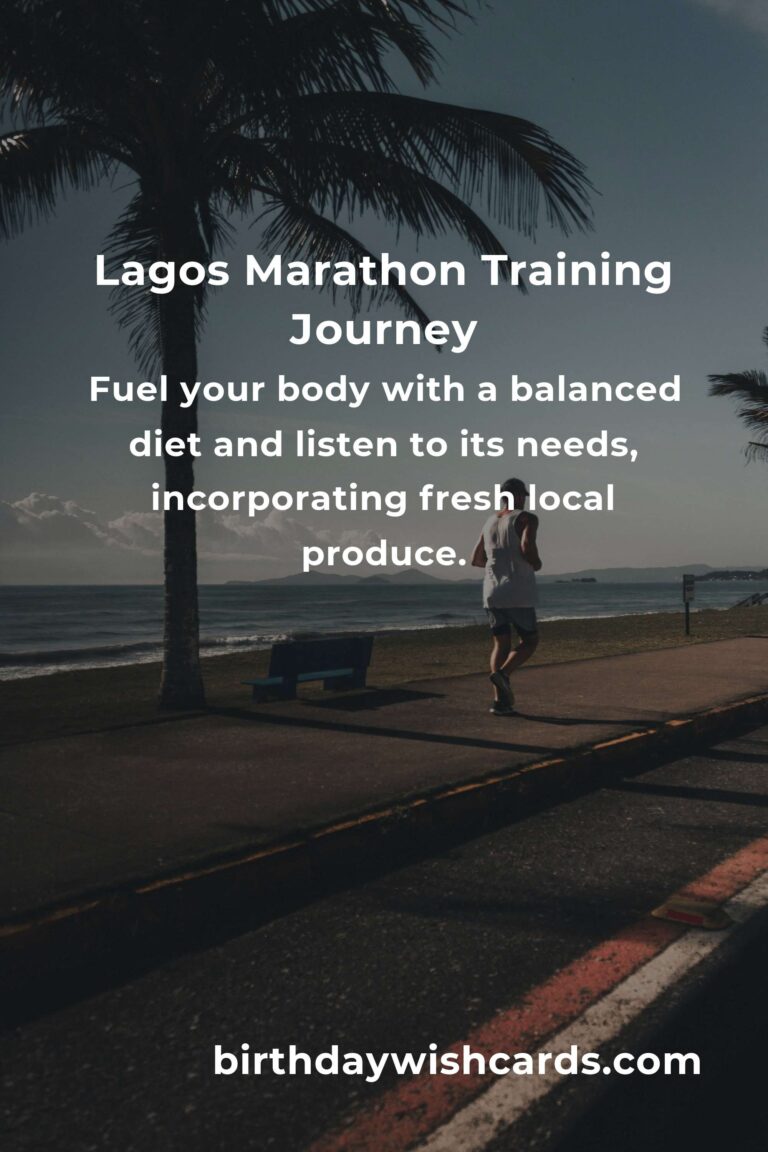 Your Heartfelt Journey: A Beginner's Guide to Marathon Training in Lagos