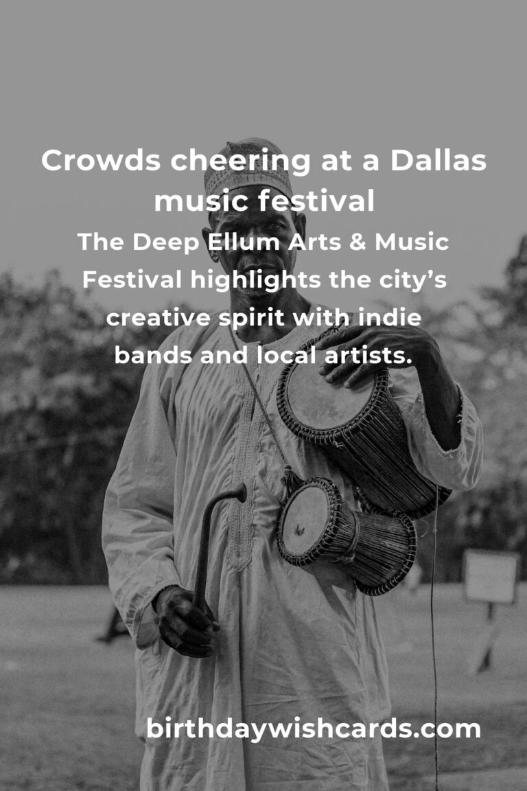 Your Ultimate Guide to Upcoming Music Festivals in Dallas for 2025