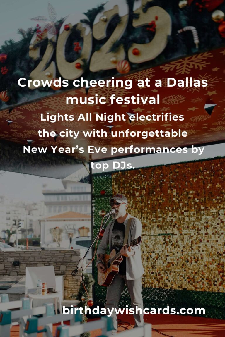 Your Ultimate Guide to Upcoming Music Festivals in Dallas for 2025