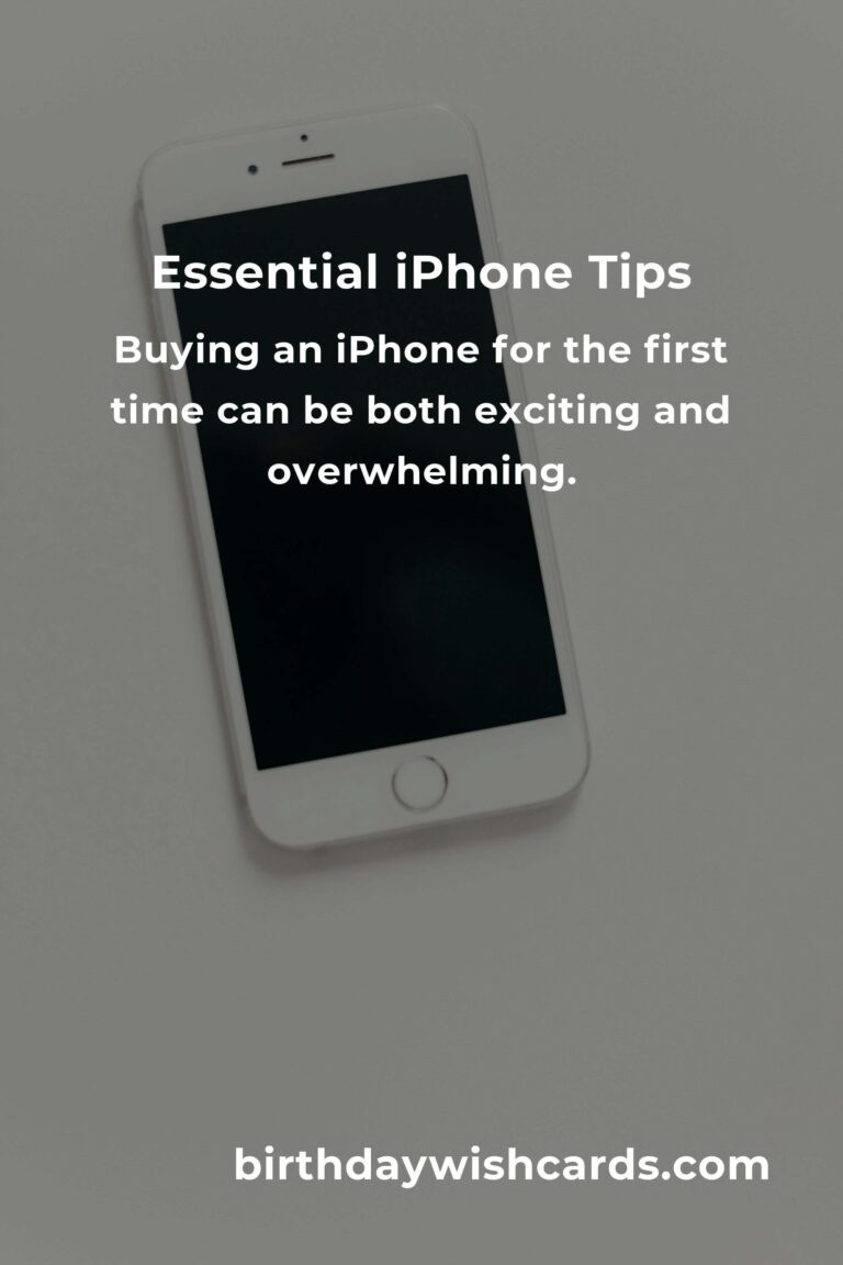 iPhone Tips: Complete Guide for First-Time Buyers