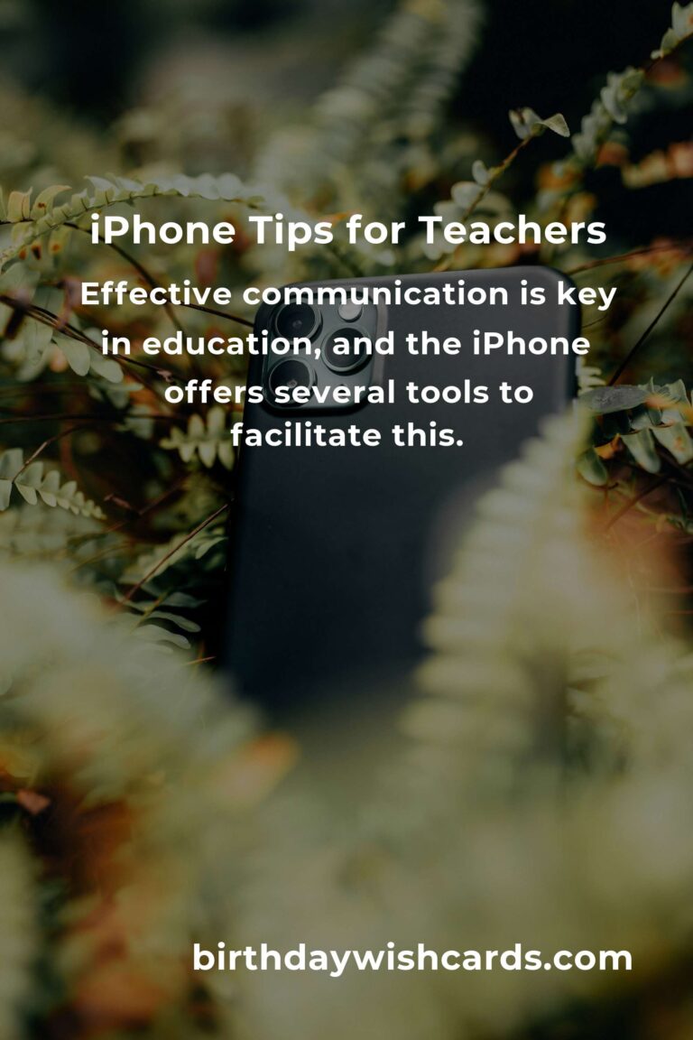iPhone Tips: Complete Guide for Teachers
