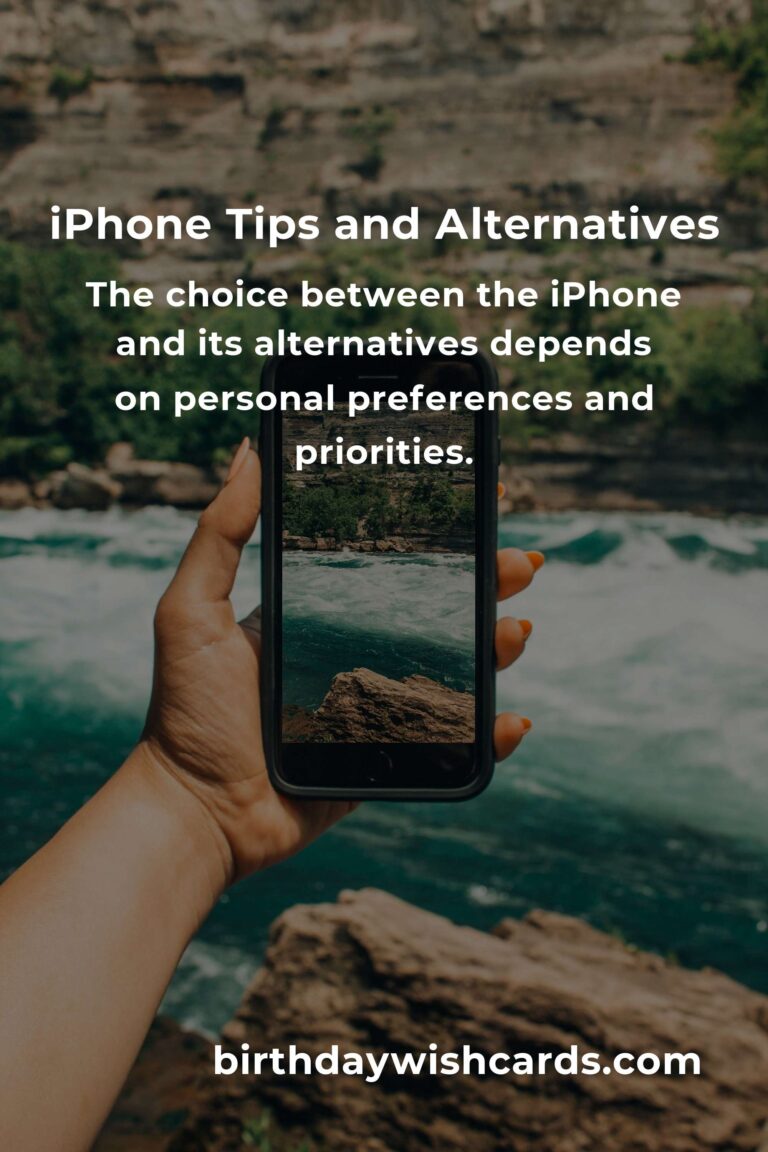 iPhone Tips vs Alternatives: A Comprehensive Comparison